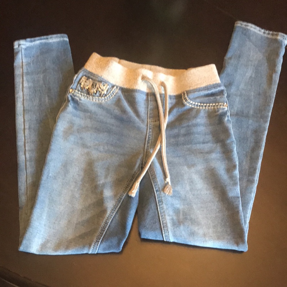 Justice jeggings and shirt bundle (2 pieces) Girls size 12 - Picture 7 of 8